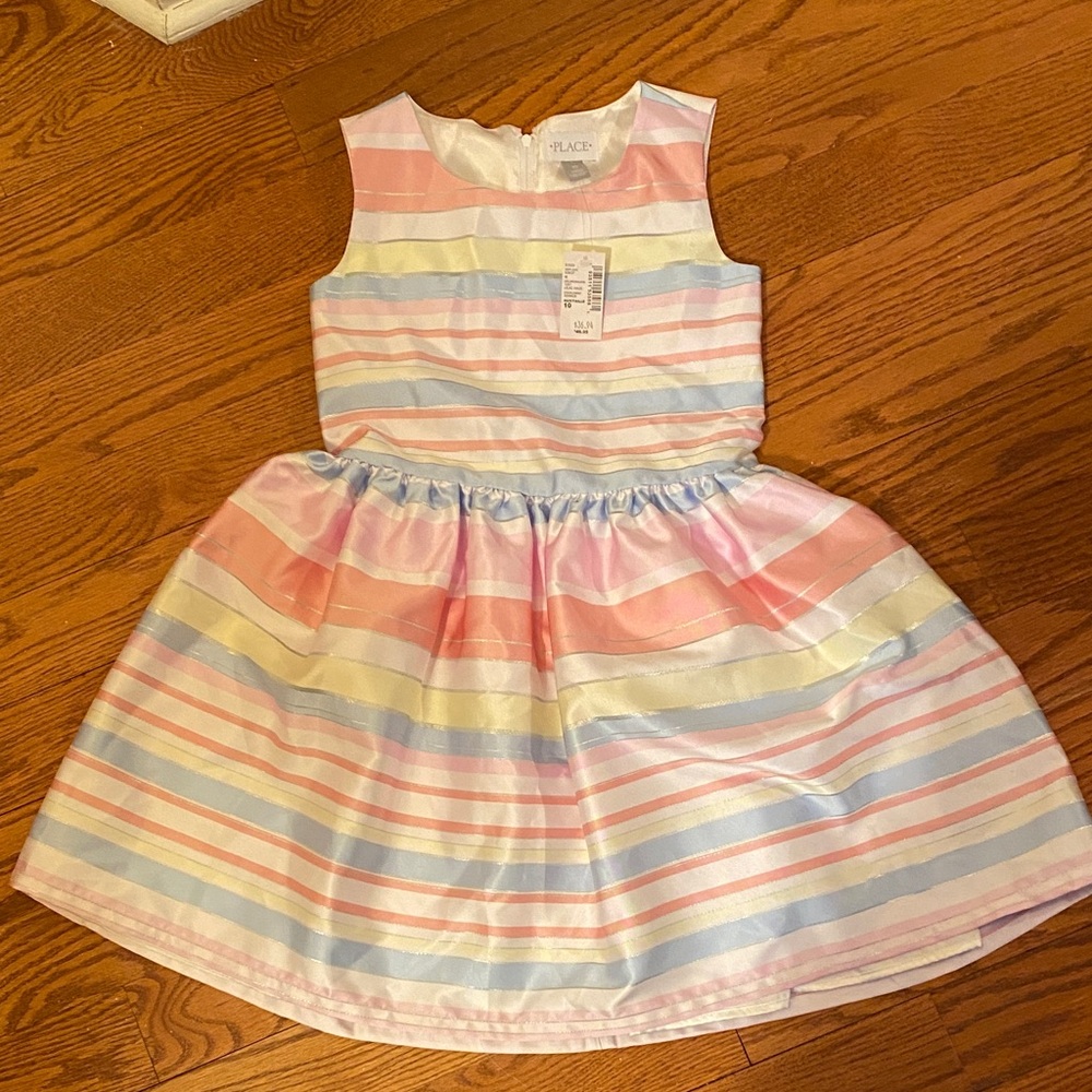 The Children's Place Pastel Striped Dress